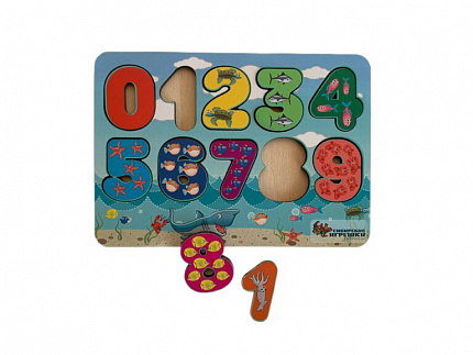 Цифры Морские обитатели