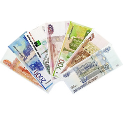 Настольная игра «Денежка. Играем в магазин. Покупаем продукты»