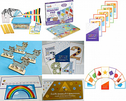 ЦЕЛЕВОЙ КОМПЛЕКТ ИГРОВЫХ СРЕДСТВ "ПОЗНАВАТЕЛЬНОЕ РАЗВИТИЕ:  ФОРМА, ЧАСТЬ И ЦЕЛОЕ"