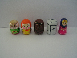 Пальчиковый театр "Маша и медведь" 5 шт.