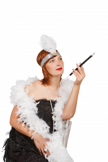 Карнавальный костюм взрослый "Гангстерша"