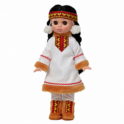 Эля в костюме народов Севера