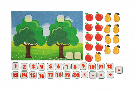 Учимся считать фетр (48дет.)