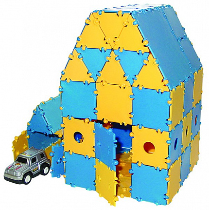 Настенная панель "Голубой цветочек"