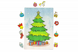 Наряди ёлку фетр (10дет.)