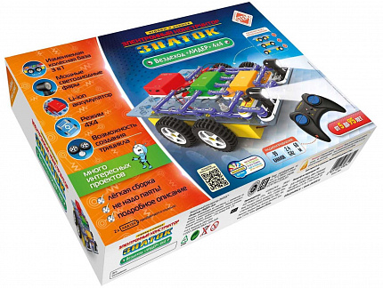 Электронный конструктор  Вездеход "ЛИДЕР" 4х4. Знаток