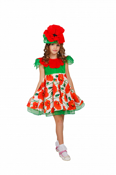 Карнавальный костюм детский "Мак"