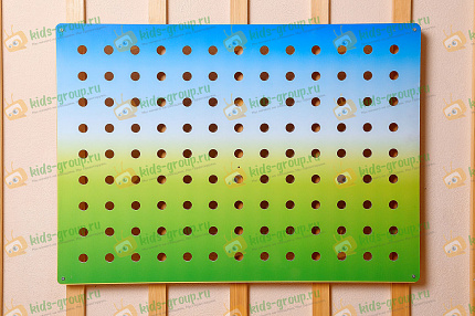 Настенная панель с перфорацией ЦВЕТНАЯ