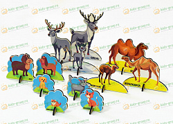 Набор фигурок ДОМАШНИЕ ЖИВОТНЫЕ 10-15 см