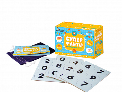 Игра настольная Суперфанты (300 заданий ). Серия АКТИВ time