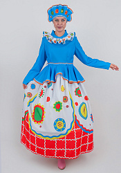Русский народный женский костюм Дымка