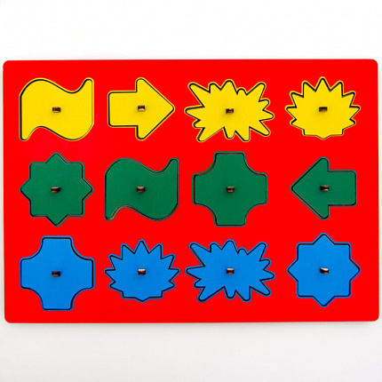 Монтессори Геометрические фигуры №1