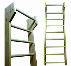 Стенка гимнастическая 2,8 х 0,8 м. с перекладиной для подтягивания (перекладины фан.блок)