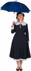 Карнавальный костюм взрослый "Мэри Поппинс"
