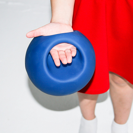 Гиря резиновая 160мм