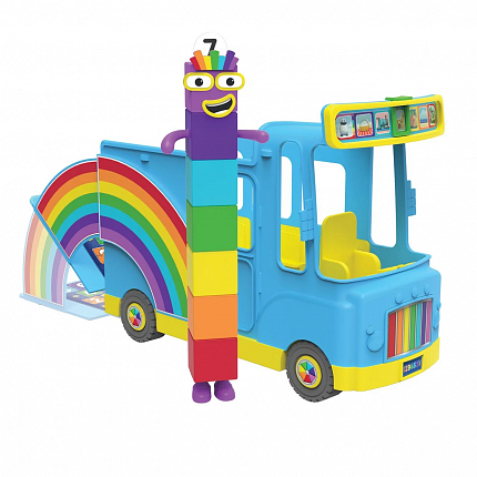 Развивающая Игрушка "Игровые фигурки Numberblocks. Автобус Знаний"