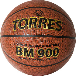 Мяч баскетбольный TORRES BM900, матчевый, размер 6