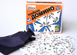 Игра настольная "Тройное домино"