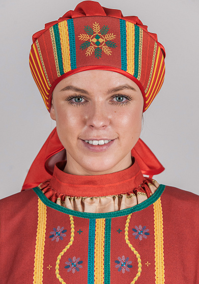Русский народный Кокошник Марфа