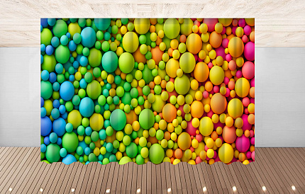 Комплект фотоштор. Цвет