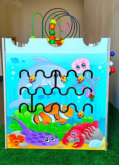 Дидактический куб Морской