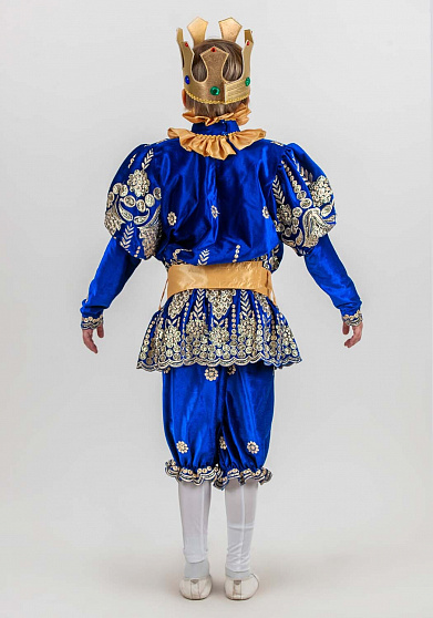 Костюм Короля с золотой вышивкой на бархате