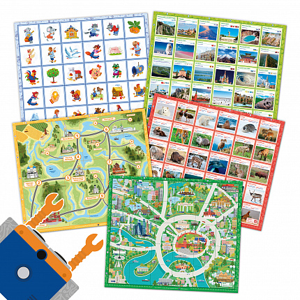 Комплект тематических полей "Чудеса России" для робота Ботли