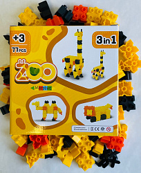 Конструктор 3 в 1 Животные , серии 7 Animals