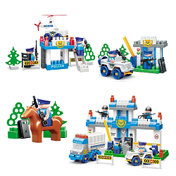 Конструктор с УМК. Конструктор "Полиция" №2. Креатив