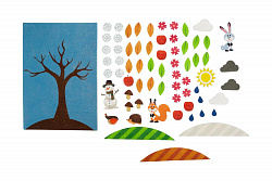 Времена года фетр (66дет.)