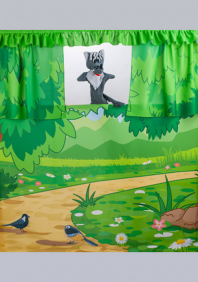 Перчаточная кукла Волк