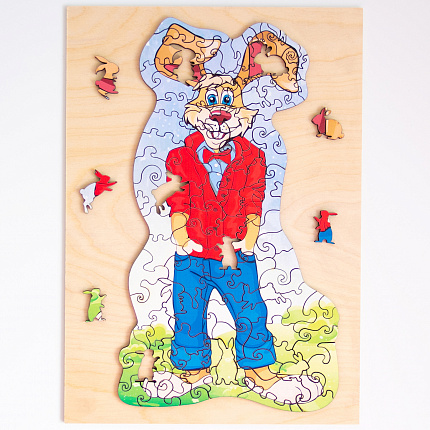 Пазл Заяц-красавчик