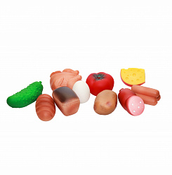 Набор игрушечных продуктов