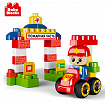 Конструктор пластиковый "Пожарная часть" 35 дет Baby Block