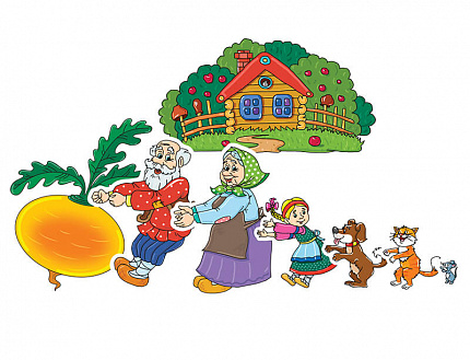 Набор магнитных карточек Репка