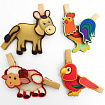 Игра с прищепками Собери домашнее животное №2