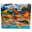 Рамка-вкладыш "Мир динозавров" 11 деталей