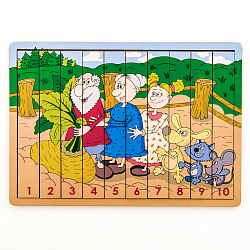 Логические палочки Репка