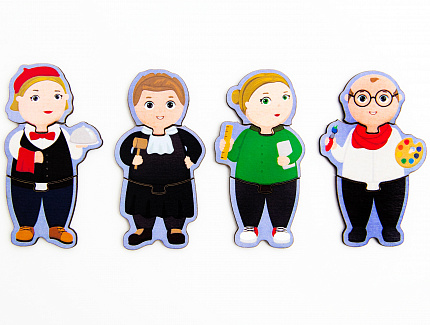 Сложи картинку мини Профессии №4