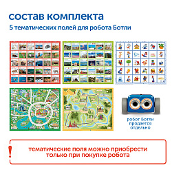 Комплект тематических полей "Чудеса России" для робота Ботли