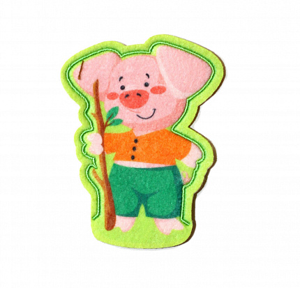 Пальчиковый кукольный театр «Три поросенка» из фетра