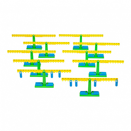 Набор математических весов для учеников (10шт.)