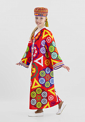 Узбекский национальный костюм для девочки