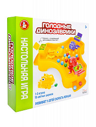 Игра настольная "Голодные динозаврики" Aктив time