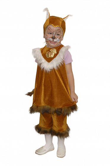 Карнавальный костюм детский "Белочка-2"