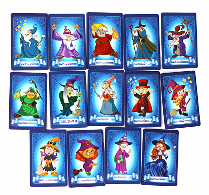 Игра настольная карточная "Волшебная мафия"