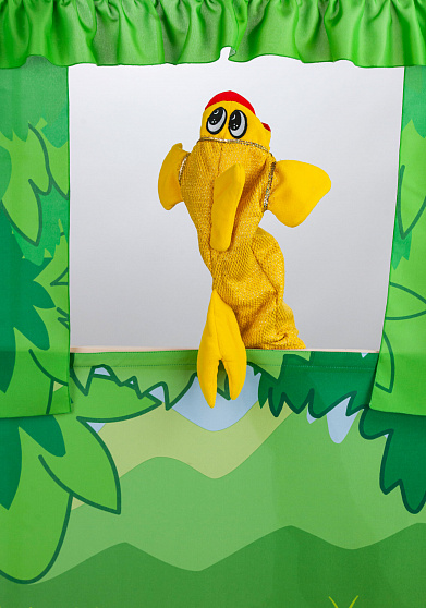 Перчаточная кукла Золотая рыбка