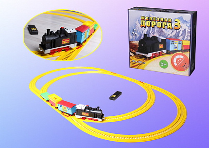 Настольная игра "Железная дорога-3"
