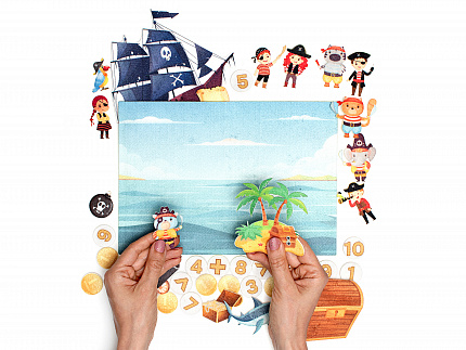 Пиратская арифметика ( 38 дет.)