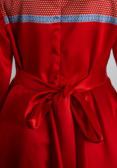 Русский народный костюм женский Кадриль расписная